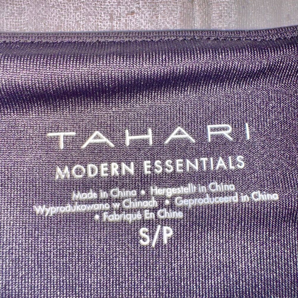 Silky Black Baby Sleeve Tee - Picture 4 of 4